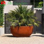 Customizable Corten Steel Flower Pots Metal Plant Pots 1500*500*600mm