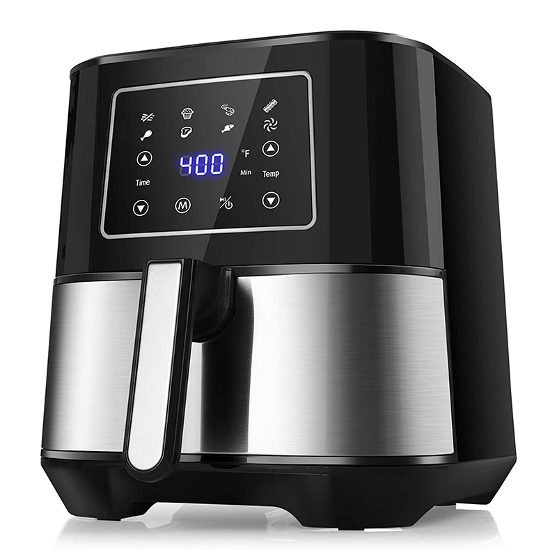 Automatic XL Air Fryers 8L 7L 6.5L 5L Big Power Healthy Oil Free Cooking Electric Deep Air Fryer