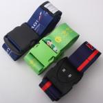 Custom Luggage Shoulder Strap , Luggage Accessories Straps With Lock