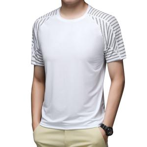 China Summer Thin Breathable Running Fitness Loose Short Sleeve T Shirt For Men wholesale