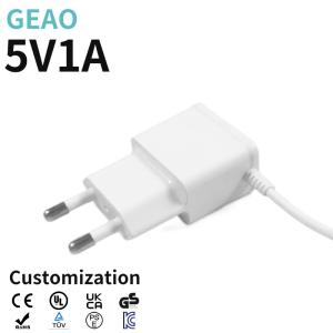 China OEM 5v 1a Wall Charger 6W / 5W CCTV Camera Power Adapter Supply wholesale