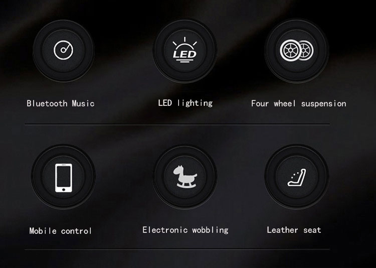 2.4GHz Frequency Z5 Electric Car for Kids Remote Control and Seatable ABS Plastic Type