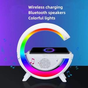 China 3-4 Hours Battery Life Wireless Charger Bluetooth Speaker 3.7V 10m Transmission distance wholesale