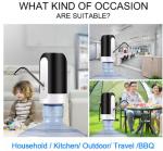 KCASA USB Charging Electric Water Dispenser Pump For 5 Gallon Bottled Water