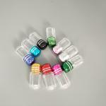 16mm Clear Plastic Pill Bottles 3g Single Sexual Enhancer Capsule