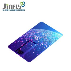China Personalized USB Flash Drive , 16gb 32gb USB Stick Credit Card wholesale