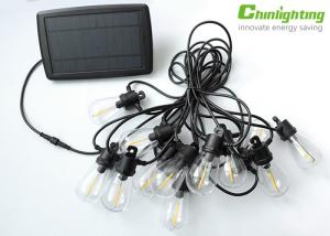 China IP65 Waterproof Heavy Duty Outdoor Solar Bulb String Lights wholesale
