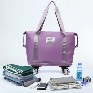 China Lightweight Foldable Carry On Luggage Bag ABS PC Large Capacity wholesale