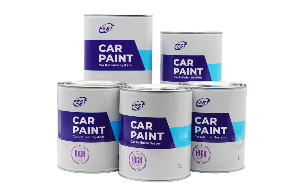Epoxy Primer Car Refinish Products Car Paint Primer Base Coat Grey Primer 1.2-1.4mm Feed
