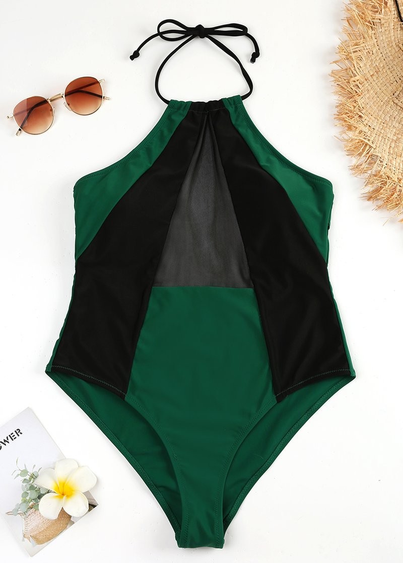 Tiered Layer Tie a Knot Front Top With Low waist Bikini swimsuit high cut