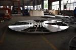 Aluminum Lightweight Portable Car Turntable 3 Ton 360 Car Turntable Customized