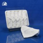 Traveling PVC Tray Airline Satin Viscose Towel