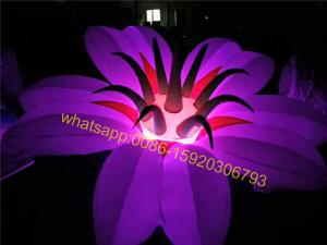 China giant lighting flower for event decorations wholesale