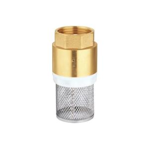 China Forged Water Brass Check Valve Threaded Nickel Plated CV5004 wholesale