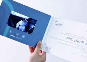 China Digital Advertising Recordable Video Greeting Card For Opening Ceremonies wholesale