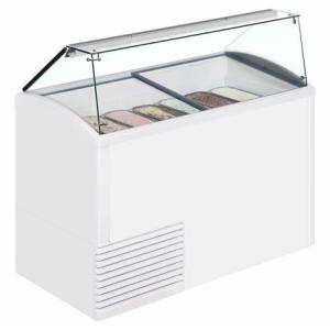 China White Color Commercial Chest Freezers Customized Size High Heat Exchanging Rate wholesale