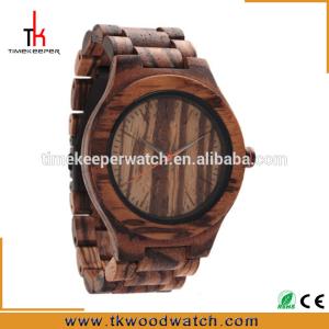 China Amazon Hot selling China Factory price Japan movement wood grain watch wholesale