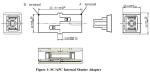 Zirconia Sleeves PTB IEC SC/APC Fiber Optic Adapter