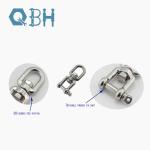 Hot Forging Galvanized Rotating Ring 360 Degree Stainless Steel Heterosexual
