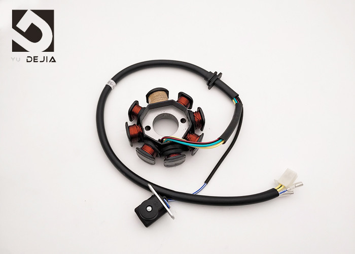 GY50 Motorcycle 8 Coil Stator , Double Charge Small Engine Stator Motorcycle Parts