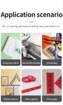 Painters Tape Painting Black Strong Masking Tape Temperature Resistance