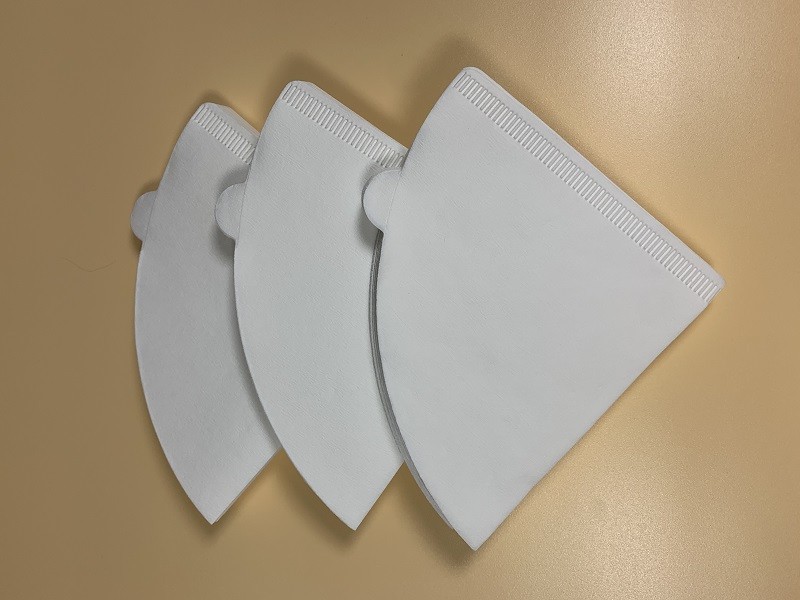 Single Cup Drip Cone Filter Paper Pads Disposable Coffee Filters