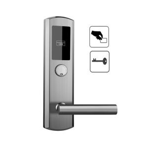 China Sus304 Hotel Key Card Door Entry Systems RFID Hotel Card Reader Door Locks wholesale