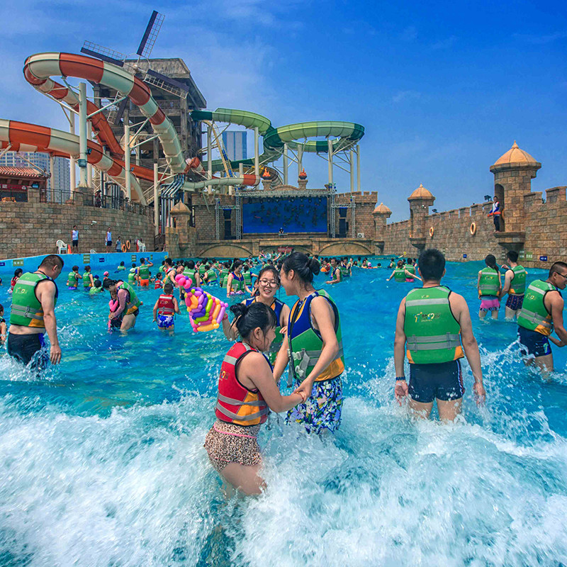 Fiberglass Steel Surf Wave Pool Water Play Equipment Cost Saving