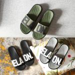 Latest Summer Mens Rubber Flip Flop PVC Simple LOGO Slipper