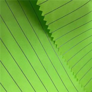 China Yarn Dyed Winter Jacket Fabric 50DX75D 80gsm 150CM Wrinkle Free wholesale
