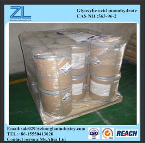 China CAS NO.:563-96-2,Glyoxylic acid monohydrate 98% content wholesale