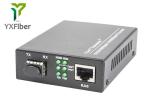 Gigabit Fast Ethernet 20km SFP Media Converter Fiber To RJ45