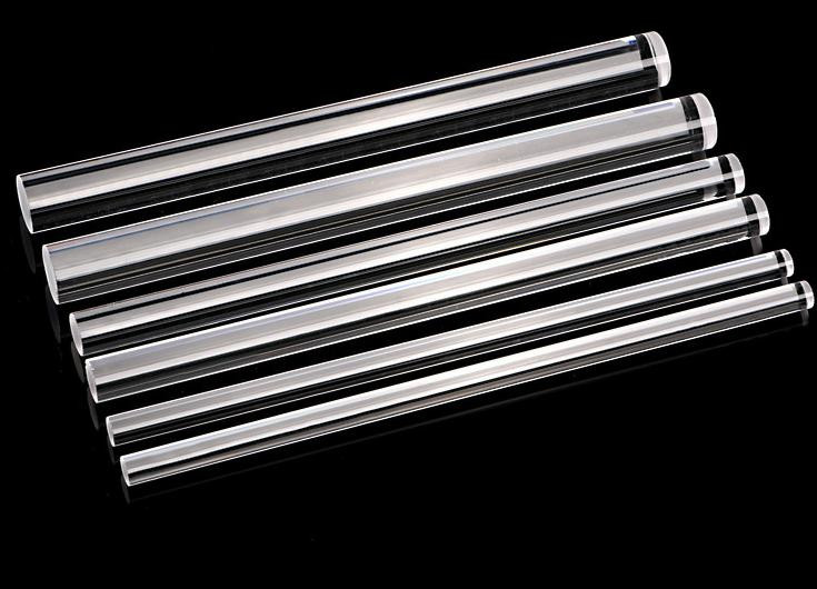 solid Quartz Light Guide Rod High Temperature Corrosion Resistant Quartz Guide Rod