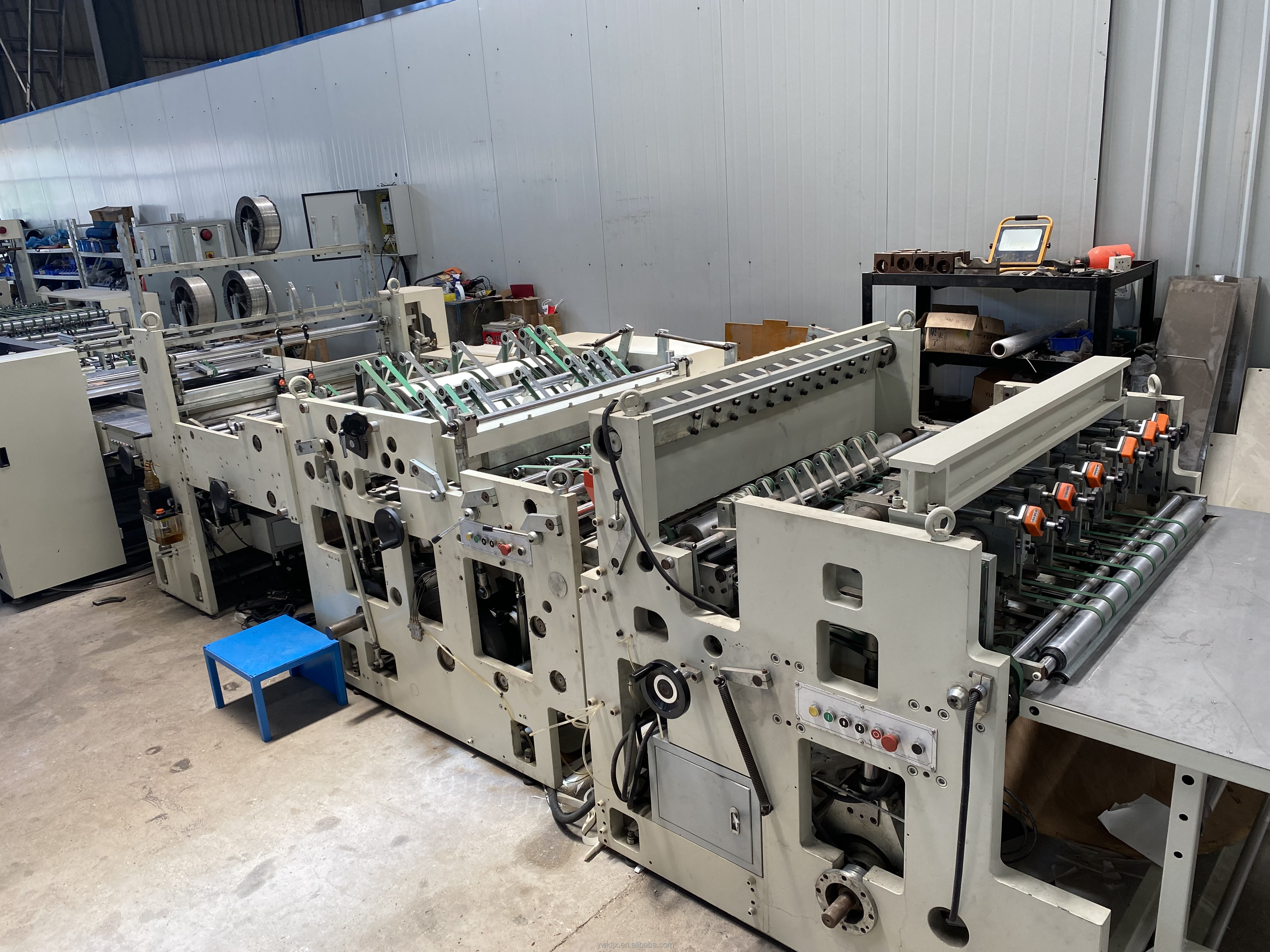 Customizable Saddle Stitching Notebook Production Line for Different Notebook Sizes