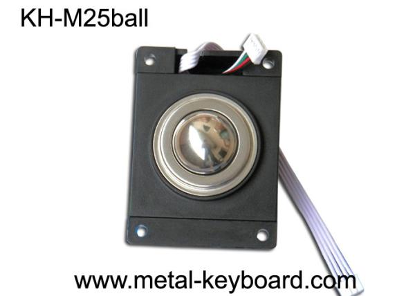 Quality IP65 Industrial Trackball Optical Modules with 25MM Stainless steel Trackball for sale