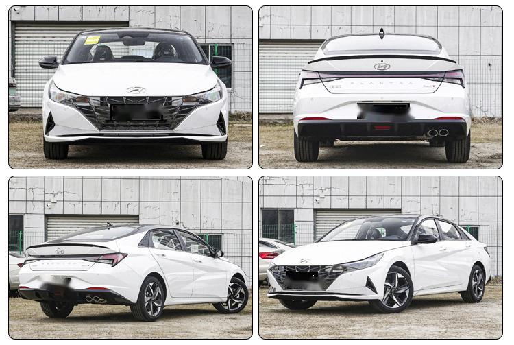 Manual Copilot Seat Adjustment Hyun-dai Elantra Gasoline Car in Beijing Rear Camera Fabric Seats Macpherson Front Suspension