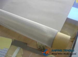 China Stainless Steel 300Mesh Twill Weave Wire Mesh, 0.0015&quot; (0.04mm) Wire wholesale