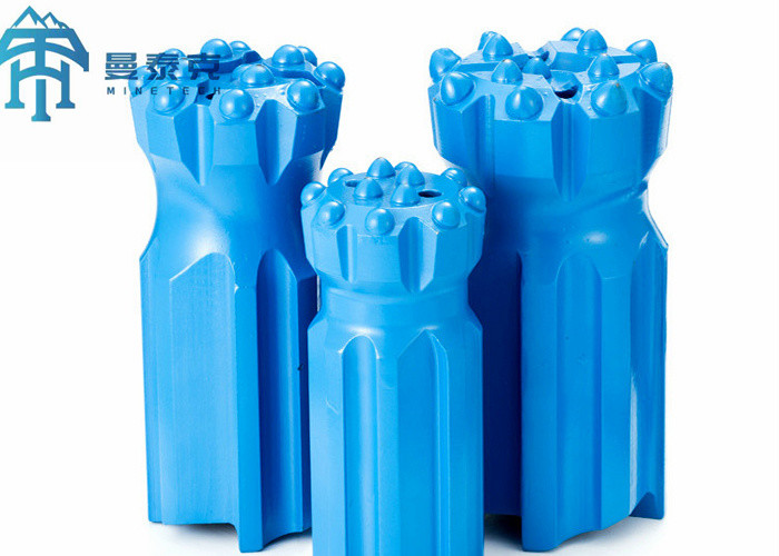 Construction Rock Drilling T38 / R32 Button Bit 45mm - 127mm