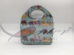 Portable Travel Cooler Bag With Zipper Environmental Protection Material