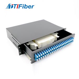 China Odf Green Fiber Termination Box Duplex LC SC Customized on sale