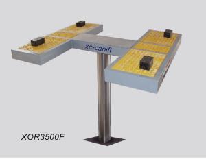China Low Cost In Ground Hydraulic Car Lifts Long Platform One Column Underground Auto Lift 1850mm/3500kg wholesale