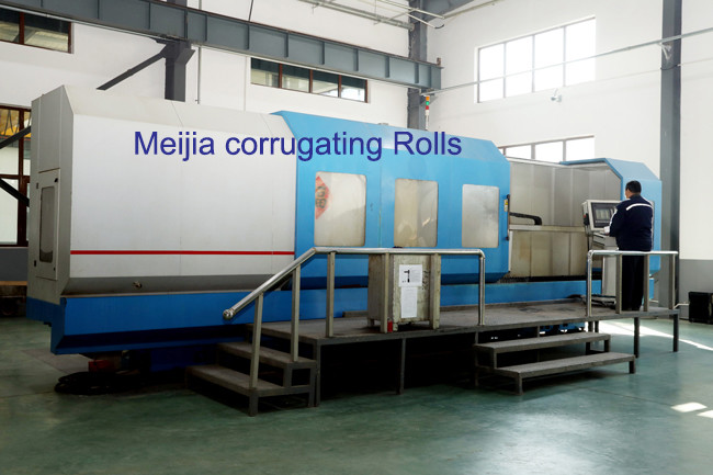 Sand Blasting HVOF Tungsten Carbide Corrugated Roller
