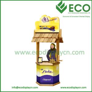 China POS Corrugated Cardboard Advertising Promotion Table, Chocolate Promotion Table For Sale wholesale