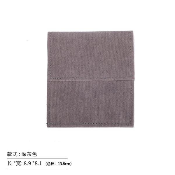 Luxury Elegant Gift Bag Gift Package Hot Selling Flip Cover Dustproof Velvet Bag Ring Earring Jewelry Bag Small Accessories Storage Bag