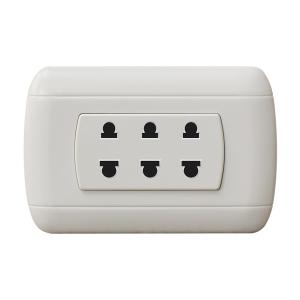 China Modular House Electrical Power Outlet PP Material Over Current Protection wholesale