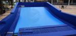 OEM Single Surf Wave Pool 304 Stainless Steel Mobile Surf Rider Machine