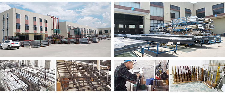 Stable Tempered Glass Balcony Balustrade Glass U Channel System With Aluminum Handrail