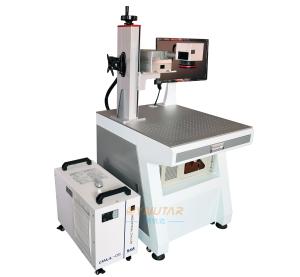 China Table Type UV Laser Marking Machine For Wood / Metal Industrial 3W wholesale