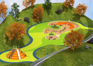 China Micro-Terrain Children'S Play Equipment In Parks Toddler Playset wholesale