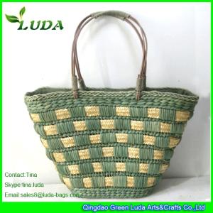 China LUDA Crochet Triming Straw Bags Factory wholesale